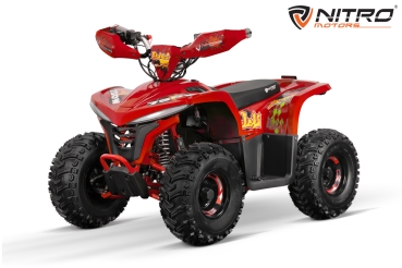 NITRO MOTORS 750W/1600Wp 48V Eco midi Kinder Quad Balu Platin 7"